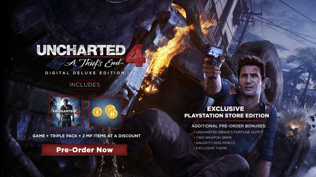 Conheça as edições do jogo Uncharted 4: A Thief's End